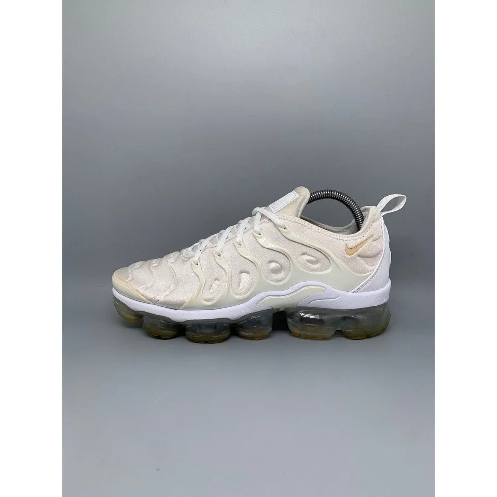 Nike Air VaporMax Plus Sail White Running Shoes 924453-100 Men's Sz 8